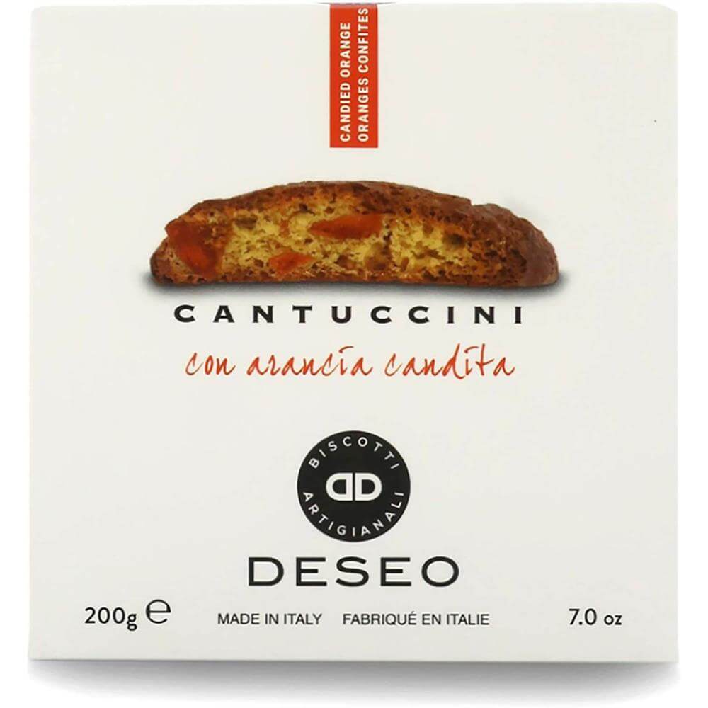 Deseo Cantuccini Toscani Candied Orange Biscotti 200g